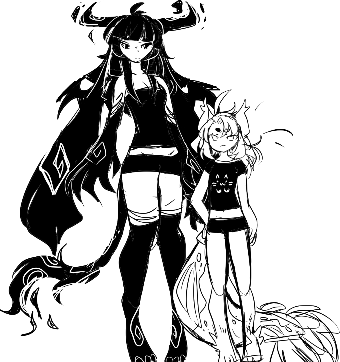 drooling over size differences oqo 